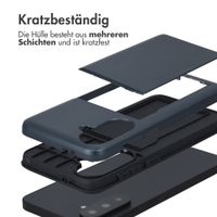 imoshion Backcover mit Kartenfach Samsung Galaxy A37 (5G) - Dunkelblau