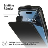 Accezz Flip Case Apple iPhone 15 - Schwarz