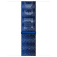 Apple Nike Sport Loop Armband für das  Apple Watch Series 1 t/m 9 / SE (38/40/41 mm) | Series 10 / 11 (42 mm) - Game Royal / Midnight Navy