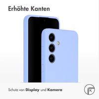 Accezz Liquid Silikoncase Samsung Galaxy S24 Plus - Violett