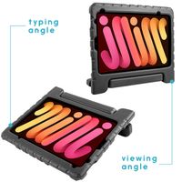 imoshion Schutzhülle mit Handgriff kindersicher Apple iPad Mini 7 (2024) / iPad Mini 6 (2021) - Schwarz