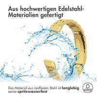 imoshion Edelstahlarmband für das Fitbit Luxe - Gold