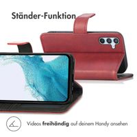 imoshion Luxuriöse Klapphülle Samsung Galaxy A34 (5G) - Rot