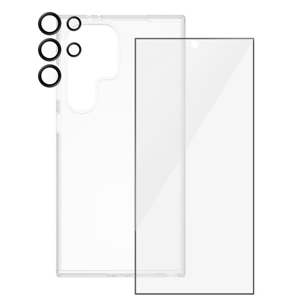 SAFE by PanzerGlass 3-in-1-Schutzpaket - Hülle + Schutzfolie + Kameraschutz Samsung Galaxy S24 Ultra - Transparent