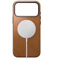 Nomad Traditional Leather Backcover mit MagSafe Apple iPhone 18 Pro Max - English Tan