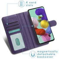 imoshion Luxuriöse Portemonnaie-Klapphülle Samsung Galaxy A51 - Violett