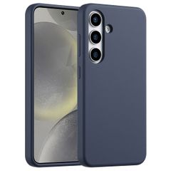 Accezz Liquid Silikoncase Samsung Galaxy S25 - Dunkelblau