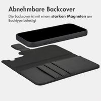 imoshion Herausnehmbare 2-in-1 Luxus-Bookcase Apple iPhone 16 - Schwarz