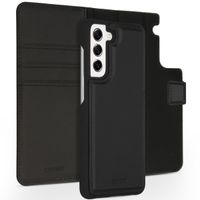 Accezz Premium Leather 2 in 1 Wallet Bookcase Samsung Galaxy S21 FE - Schwarz