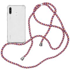 imoshion Backcover mit Band Huawei P30 Lite - Paars multicolor