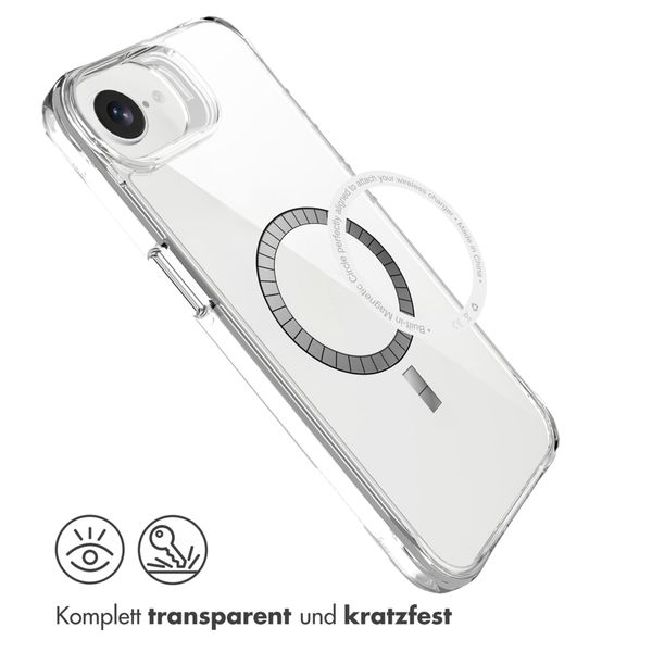 imoshion Rugged Air MagSafe Case Apple iPhone 17e / 16e - Transparent