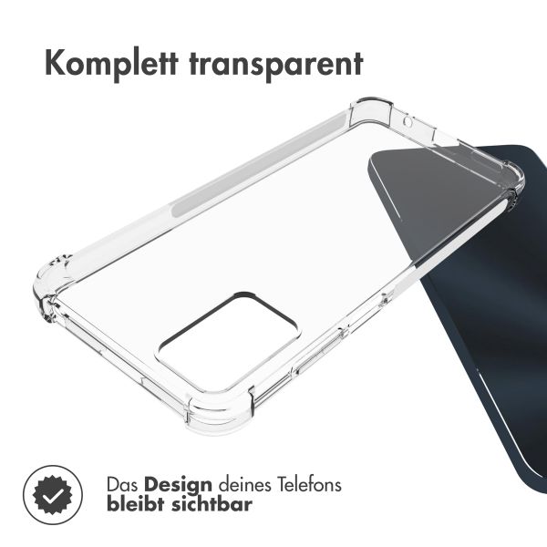 Accezz TPU Clear Cover für das Motorola Moto E22 - Transparent