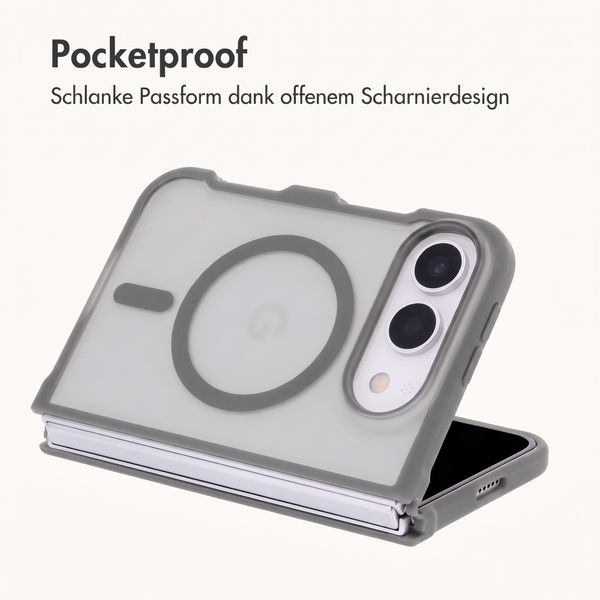 imoshion Color Guard Back Cover mit MagSafe Apple iPhone Duo - Grau
