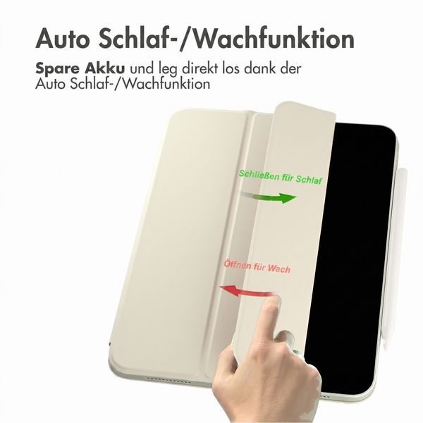 imoshion Magnetic Klapphülle Apple iPad Pro 11 (2025) M5 / (2024) M4 - Beige