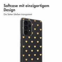 imoshion Design Hülle Samsung Galaxy A53  - Golden Hearts