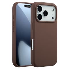 Accezz Liquid Silikoncase mit MagSafe Apple iPhone 17 Pro - New Tea Brown