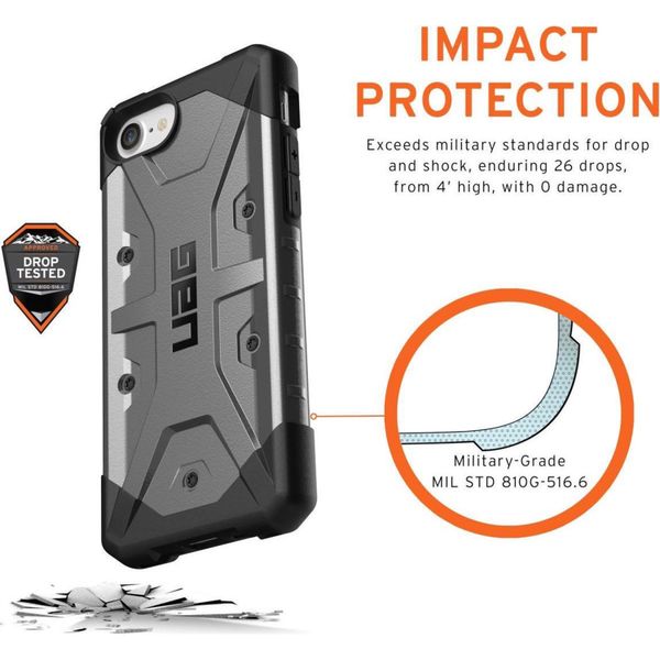 UAG Pathfinder Case iPhone SE (2022 / 2020) / 8 / 7 / 6(s) - Silber