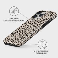 Burga Tough Back Cover für das Apple iPhone 15 Pro Max - Almond Latte