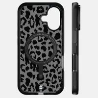 BodyGuardz Ace Pro MagSafe Back Cover für das iPhone 16 - Black Leopard