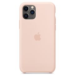 Apple Silikon-Case Pink Sand für das iPhone 11 Pro