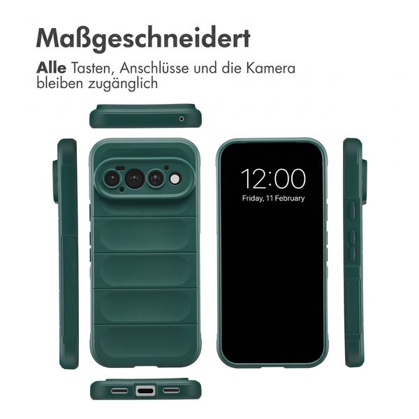 imoshion EasyGrip Backcover Google Pixel 11 Pro - Dunkelgrün