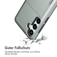 imoshion Backcover mit Kartenfach Samsung Galaxy S25 Plus - Grün