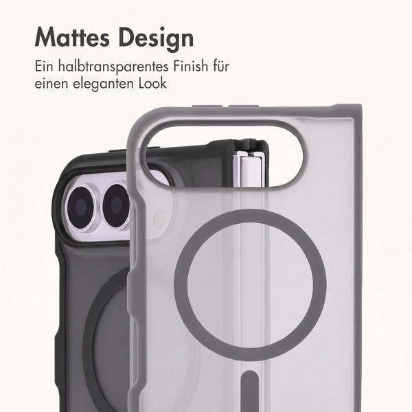 imoshion Color Guard Back Cover mit MagSafe Apple iPhone Duo - Grau