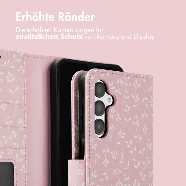 imoshion Design Klapphülle Samsung Galaxy A16 5G - Pink Bazaar Flowers