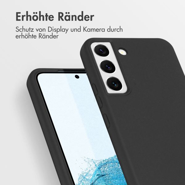 imoshion Color Backcover mit abtrennbarem Band Samsung Galaxy S22 - Schwarz