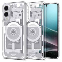 Spigen Ultra Hybrid Zero One MagFit case Samsung Galaxy S25 Edge - Weiß