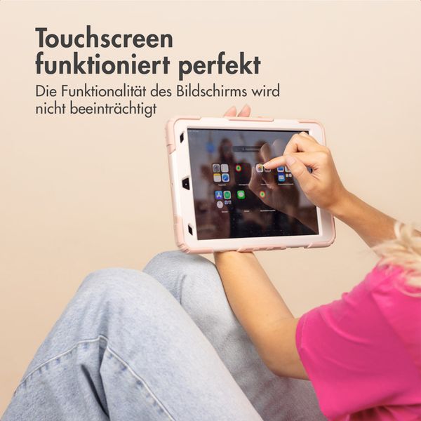 imoshion Rugged Kindersicher Schutzhülle Apple iPad Air 11 Zoll (2025) M3 / (2024) M2 - Hellrosa