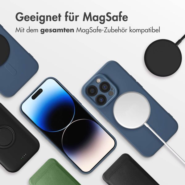 imoshion Color Back Cover mit MagSafe Apple iPhone 14 Pro - Dunkelblau