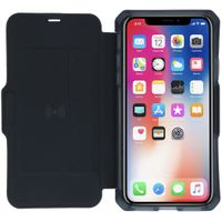 Itskins Spectrum Folio Klapphülle iPhone Xs / X - Schwarz