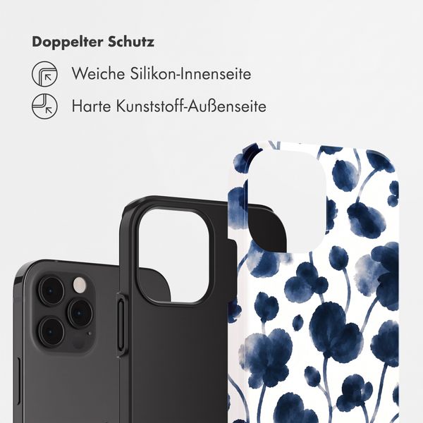 Selencia Vivid Back Cover Apple iPhone 12 (Pro) - Midnight Blossom