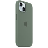 Apple Silikon-Case MagSafe für das iPhone 15 - Cypress