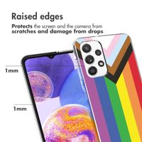 imoshion Design Hülle für das Samsung Galaxy A23 (5G) - Rainbow flag