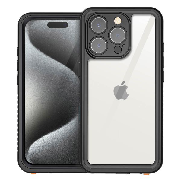 Redpepper Dot Plus Waterproof Case für das Apple iPhone 16 Pro - Schwarz