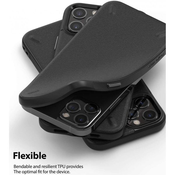 Ringke Onyx Case für das iPhone 12 (Pro) - Schwarz