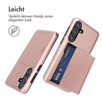 imoshion Backcover mit Kartenfach Samsung Galaxy S25 FE - Rosé gold