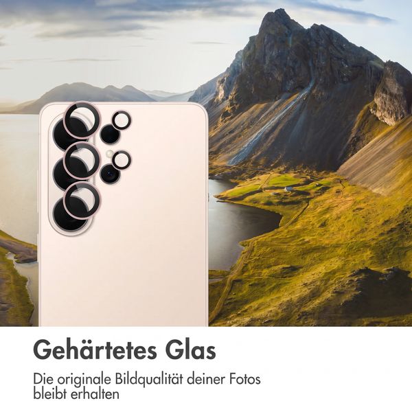imoshion 2er-Pack Objektivschutz für Kamera für das Samsung Galaxy S26 Ultra - Pink Gold