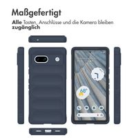 imoshion EasyGrip Back Cover für das Google Pixel 7a - Dunkelblau