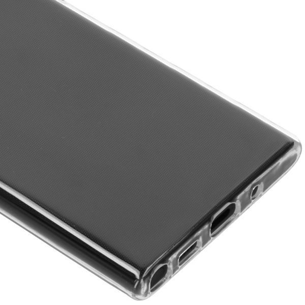 Accezz Clear TPU Backcover Samsung Galaxy Note 10 - Transparent
