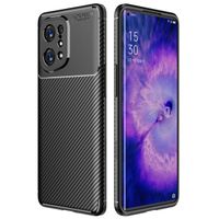 imoshion Carbon-Hülle für das Oppo Find X5 - Schwarz