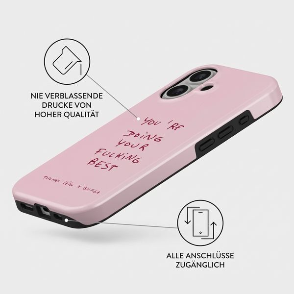 Burga Tough Back Cover MagSafe Apple iPhone 16 - Your Best