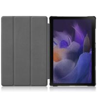 imoshion Design Trifold Klapphülle für das Samsung Galaxy Tab A8 - Black Marble