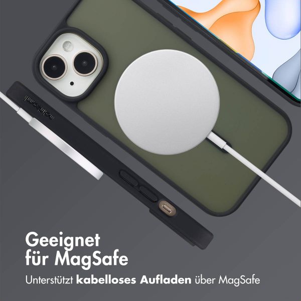 imoshion Color Guard Back Cover mit MagSafe für das iPhone 15 - Schwarz