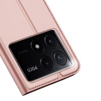 Dux Ducis Slim TPU Klapphülle für das Xiaomi Poco X6 Pro - Rose Gold