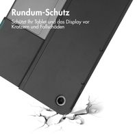 imoshion Klapphülle für das Lenovo Tab Plus - Dunkelgrün