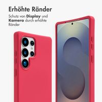 imoshion Color Backcover mit abnehmbarem Handykette und MagSafe Samsung Galaxy S25 Ultra - Red Raspberry