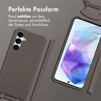 imoshion Color Backcover mit abtrennbarem Band Samsung Galaxy A55 - Black Coffee